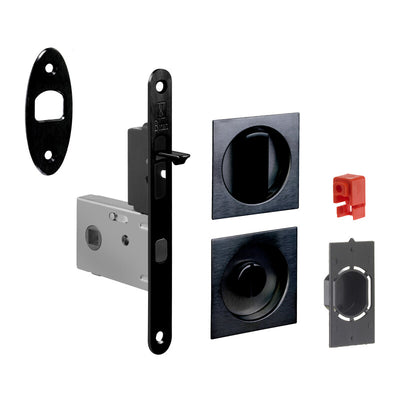 Q.TA' 1 KIT MANIGLIE QUADRO PORTA SCORR EASY G500T NERO