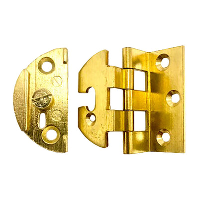 Q.TA' 6 CERNIERA ALI ZANCATE C/ASOLA OTTONATA 40X35 MM