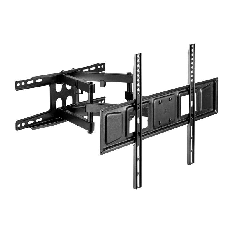 Q.TA' 1 SUPPORTO TV A MURO DOPPIO BRACCIO 37/80 EXTRA SLIM