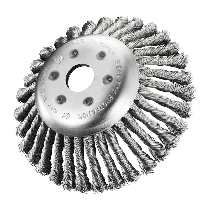 Q.TA' 1 SPAZZOLA P/DECESPUGLIATORE 170 MM FILI ACCIAIO