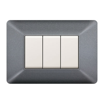 Q.TA' 10 PLACCA EASY MATIX GRIGIO CHIARO 3P