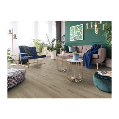 Q.TA' 1 PARQUET LAMINATO 8 MM IDROFUGO ROV. TITANIO 2,13 MQ