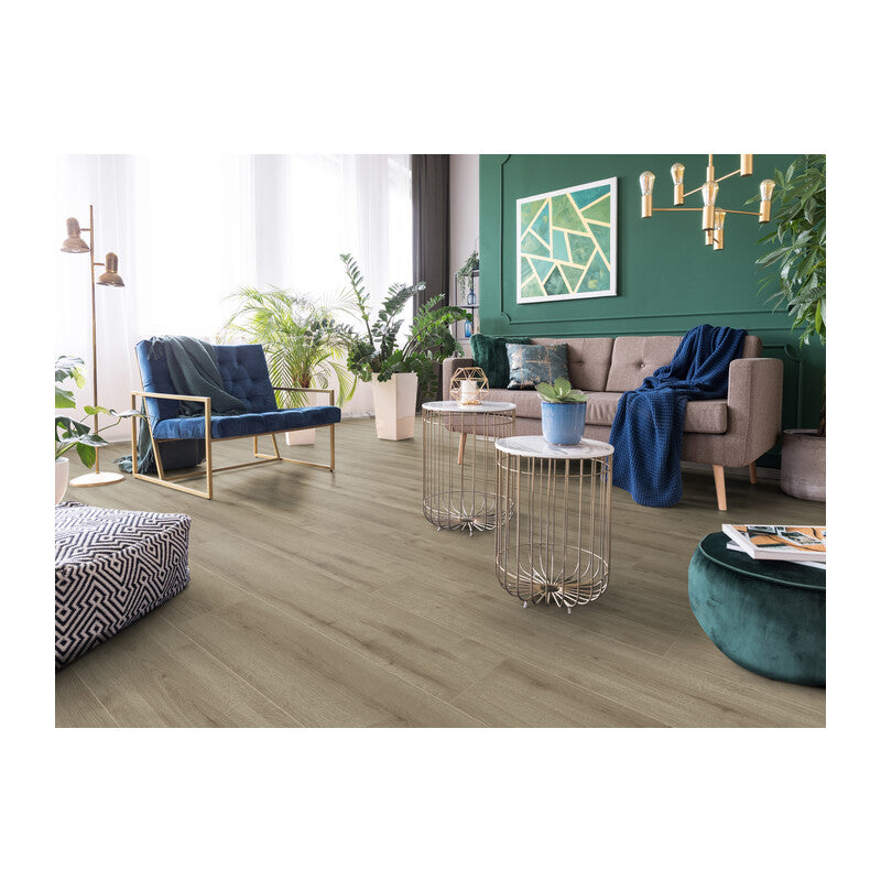 Q.TA' 1 PARQUET LAMINATO 8 MM IDROFUGO ROV. TITANIO 2,13 MQ