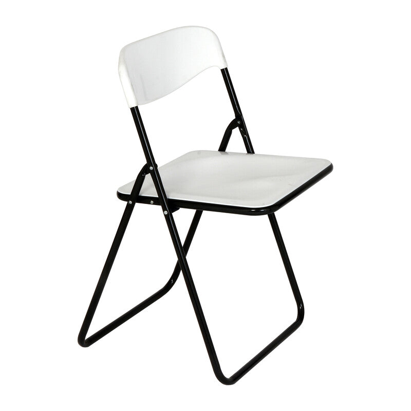 Q.TA' 1 SEDIA PIEGHEVOLE POKER BIANCO