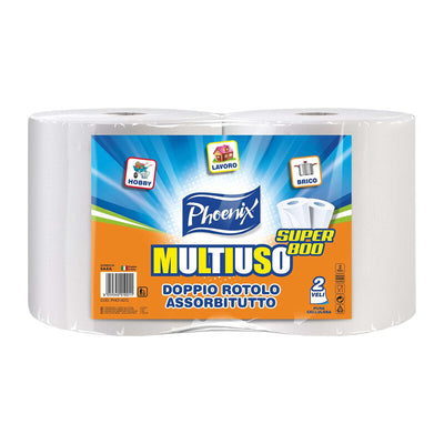 Q.TA' 1 BOBINA CARTA PURA CELLUL SUPER 800 2 1,4 KG CA