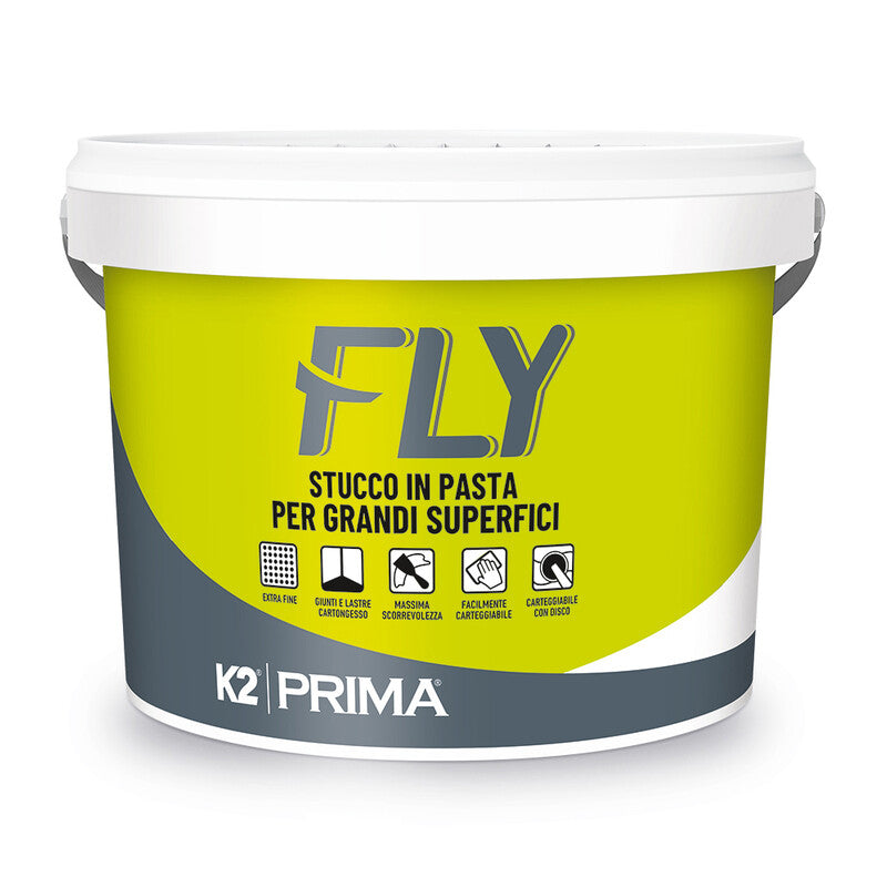 Q.TA' 1 STUCCO IN PASTA P/GRANDI SUPERFICI K2 FLY 4 KG