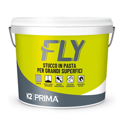 Q.TA' 1 STUCCO IN PASTA P/GRANDI SUPERFICI K2 FLY 18 KG