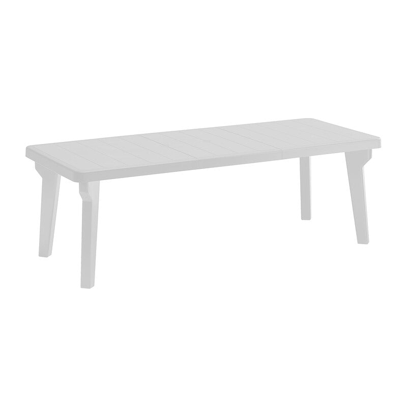 Q.TA' 1 TAVOLO BERGEN 160/220X90XH74CM BIANCO