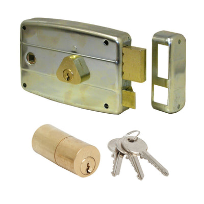 Q.TA' 1 CISA 50571 60 MM SX SERRATURA APPL. FERRO QUADRO MAN.