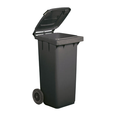 Q.TA' 1 PATTUMIERA 120 L C/RUOTE GRIGIO MP