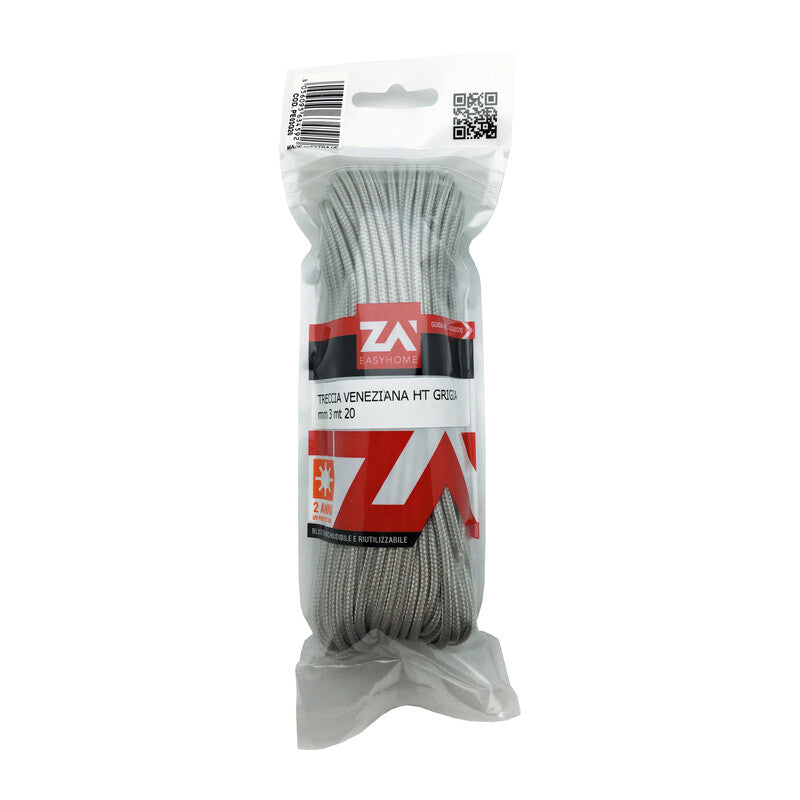 Q.TA' 1 LACCIO P/VENEZIANE CF 20 M GRIGIO