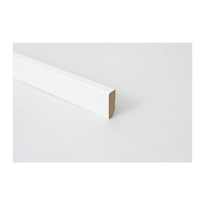 Q.TA' 10 BATTISCOPA 40X14 MM MDF 240 CM BIANCO