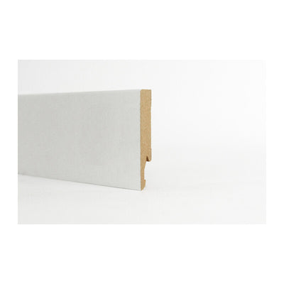 Q.TA' 5 BATTISCOPA 100X14 MM MDF 240 CM BIANCO