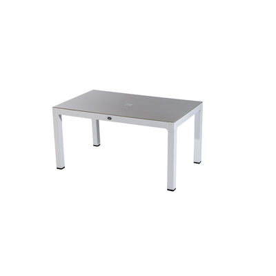 Q.TA' 1 TAVOLO C/VETRO SEGINUS 150X90XH75CM CAPP-BIA