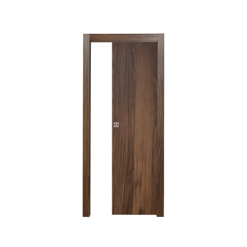 Q.TA' 1 PORTA SCORREV 70X210 MICROTEC NOCE QUERCIA