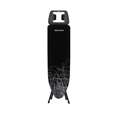 Q.TA' 1 ASSE DA STIRO TAURUS ARGENTA BLACK 39X140 CM