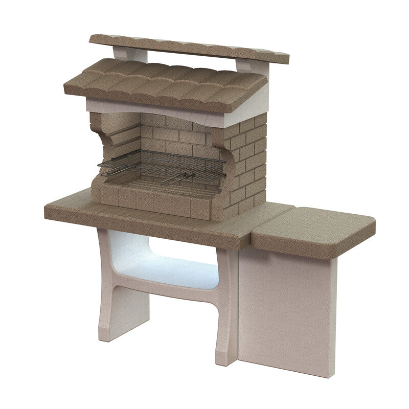 Q.TA' 1 BARBECUE IN MURATURA 159X72X162 CM LUXOR