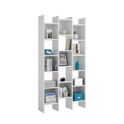 Q.TA' 1 KIT LIBRERIA ITALIAN 96X25XH192 CM BIANCO