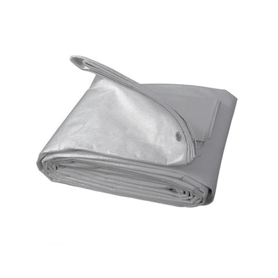 Q.TA' 1 C TELO OCCHIELLATO PE 4 X 6M 200GR USO ALIM.GRIGIO