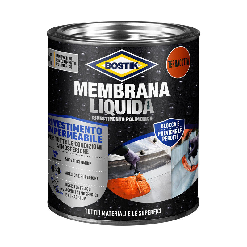 Q.TA' 1 BOSTIK MEMBRANA LIQUIDA RIVEST POLIM 1 KG TERRAC