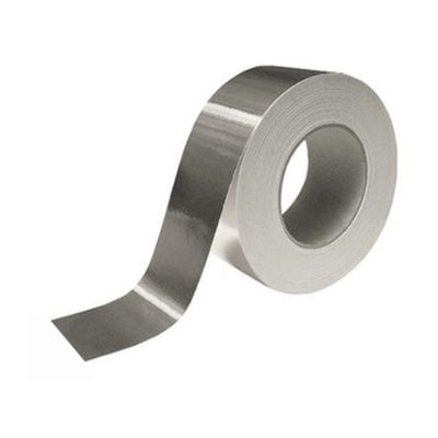 Q.TA' 24 NASTRO ALLUMINIO ADES ALTE/BASSE TEMP 50MMX45M SILVER