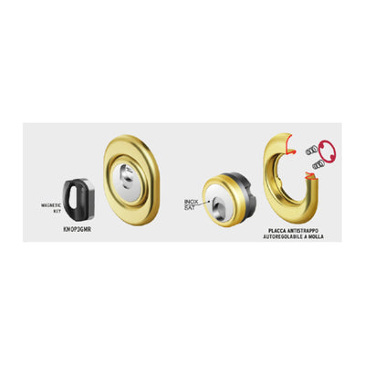 Q.TA' 1 DISEC MR500F DEFENDER MAGN C/VASCH MOLLA H25 CIL SAG CR SAT 3CH
