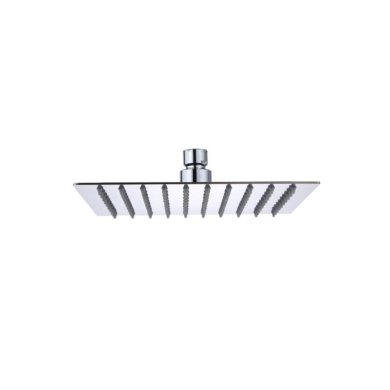Q.TA' 1 SOFFIONE DOCCIA INOX QUADRO 20X20 CM GROENLANDIA