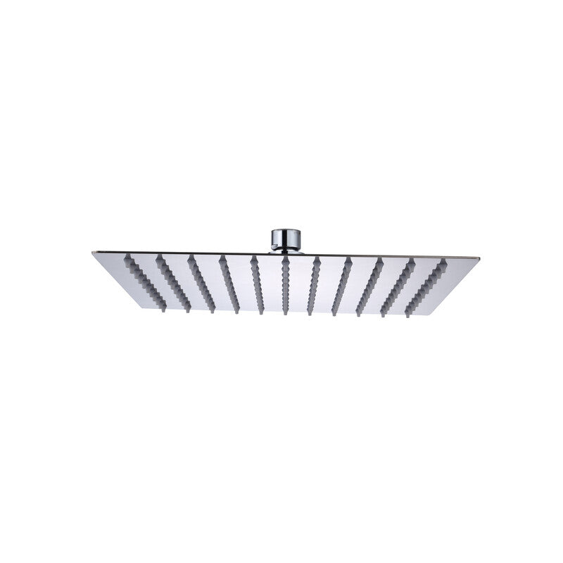 Q.TA' 1 SOFFIONE DOCCIA INOX QUADRO 25X25 CM GROENLANDIA