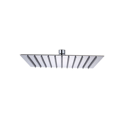 Q.TA' 1 SOFFIONE DOCCIA INOX QUADRO 25X25 CM GROENLANDIA