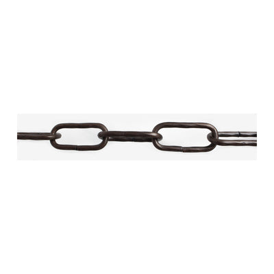 Q.TA' 1 CATENA MAGLIA LUNGA RITORTA 4,0 MM 2,5 M NERO