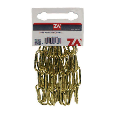 Q.TA' 1 CATENA MAGLIA LUNGA RITORTA 2,5 MM 2,5 M OTTON