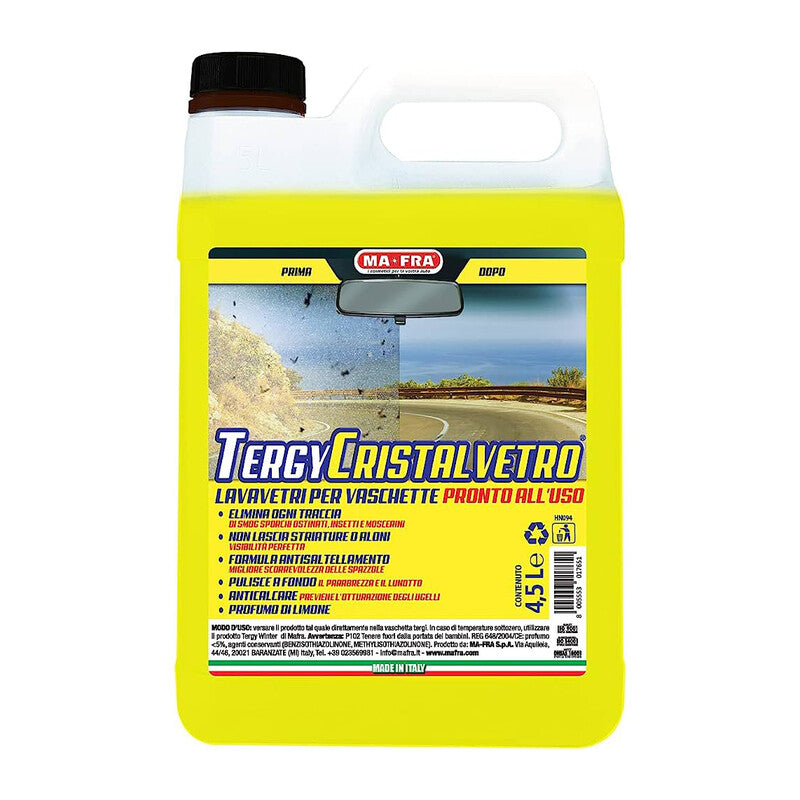 Q.TA' 4 MAFRA LAVAVETRI TERGY CRISTALVETRO 4,5 L