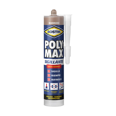 Q.TA' 1 BOSTIK POLYMAX SIGILLANTE 280 ML MARRONE CARTUC