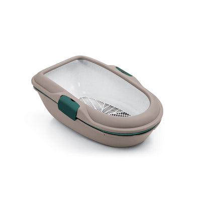 Q.TA' 1 TOILETTE FURBA CHIC TORTORA CHIARO/VERDE INGLESE