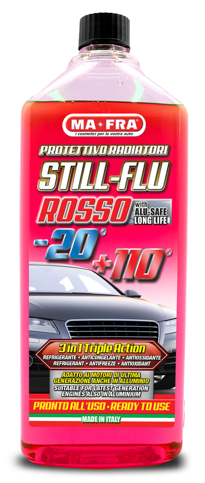 Q.TA'. 6 MAFRA PROTETTIVO RADIATORE STILL FLU -20 ROSSO 1 L