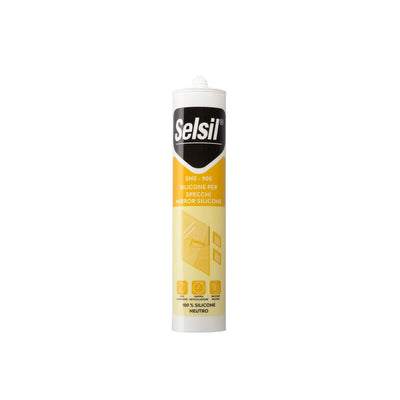 Q.TA' 12 SELSIL SILICONE SPECCHI NEUTRO TRASPAR 310 ML