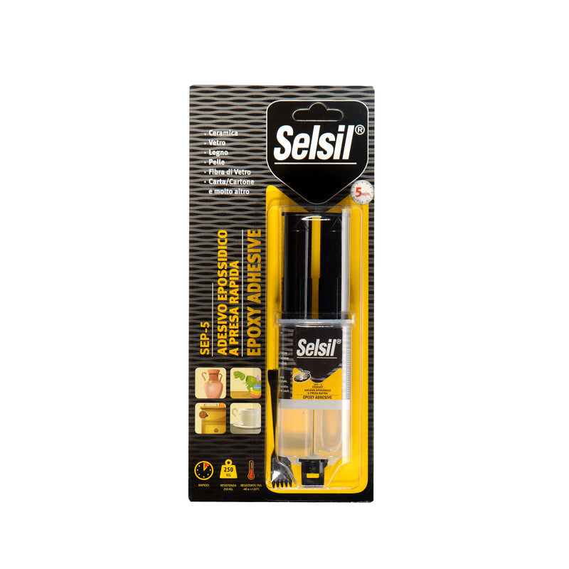 Q.TA' 12 SELSIL ADESIVO EPOSSIDICO QEP-5 A PRESA RAPIDA 28 G