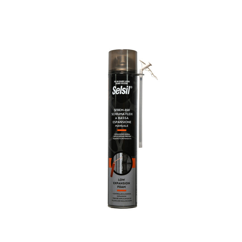 Q.TA' 1 SELSIL SCHIUMA BASSA ESPANSIONE INFISSI MAN 750 ML