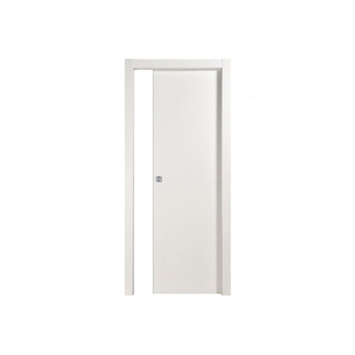 Q.TA' 1 PORTA SCORREV 60X210 MICROTEC FRASSINO BIANCO