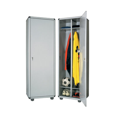 Q.TA' 1 ARMADIO SPORCO PULITO RESINA 1 ANTA 175X59X39 KIT