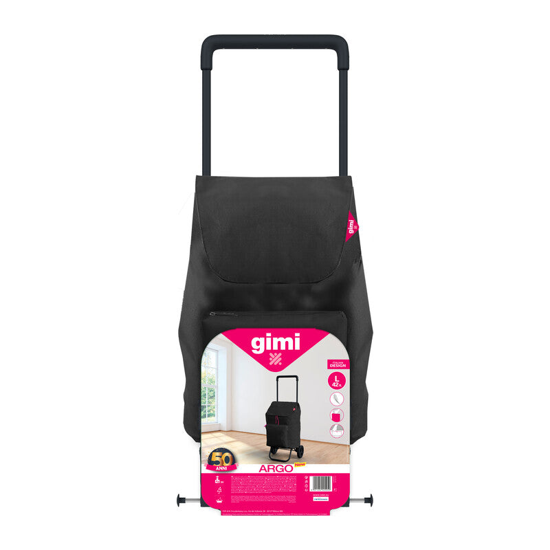 Q.TA' 1 GIMI CARRELLO SPESA ARGO 42 L NERO