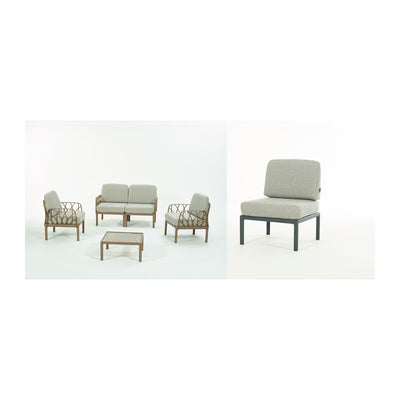 Q.TA' 1 SALOTTO GARDA MODULO POSTO AGGIUNTIVO ANTRACITE