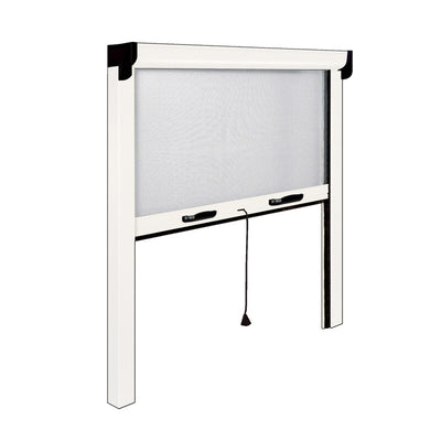 Q.TA' 1 ZANZARIERA IRS OPERA 80X160 CM VERTIC BIANCO