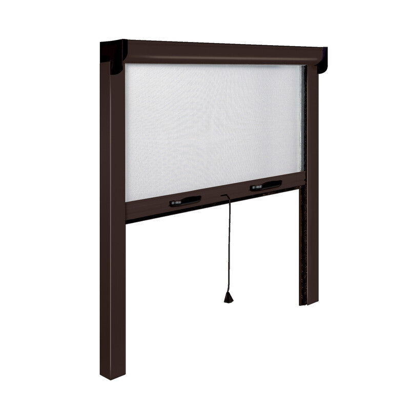 Q.TA' 1 ZANZARIERA IRS OPERA 160X160 CM VERTIC MARRONE