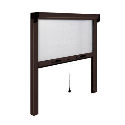 Q.TA' 1 ZANZARIERA IRS OPERA 160X160 CM VERTIC MARRONE