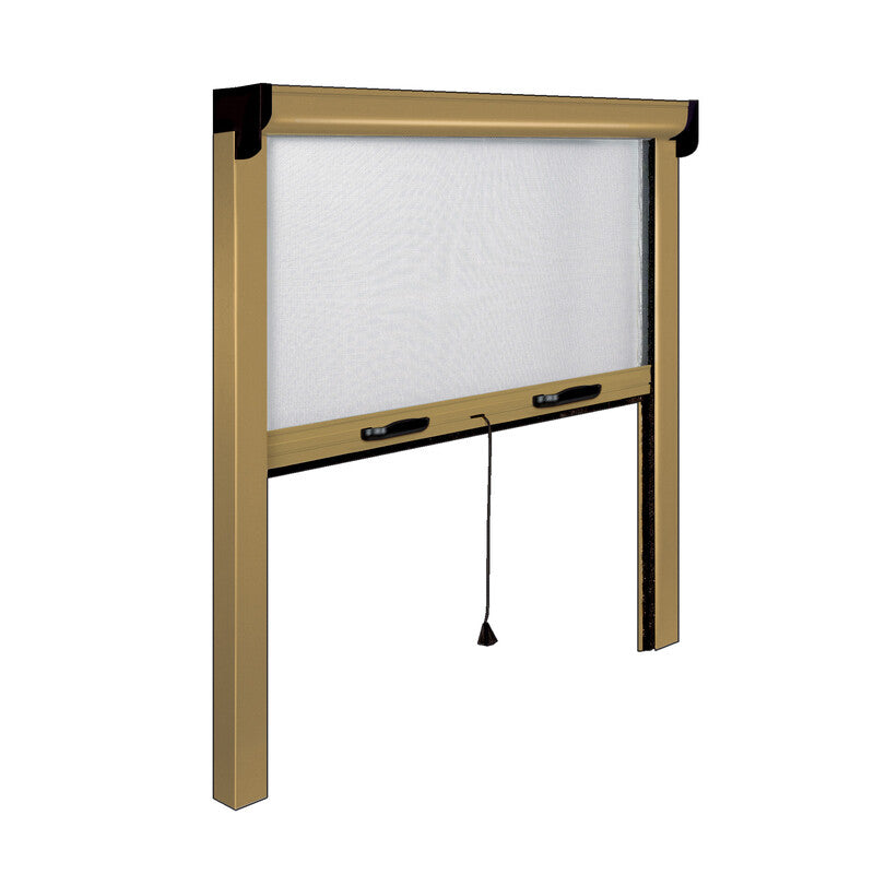Q.TA' 1 ZANZARIERA OPERA 80X160 CM VERTICALE BRONZO