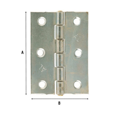 Q.TA' 24 CERNIERA PERNO FISSO 838 ACC ZIN PES 37X1,4X44MM