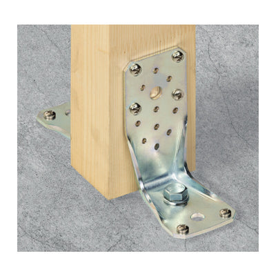 Q.TA' 10 PIASTRA 764/CR ANGOLARE RINFORZATA 65X88X135 MM