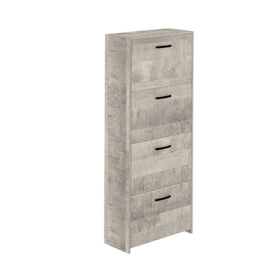 Q.TA' 1 KIT SCARPIERA 4A D/PROF 58X25X139 ROVERE PLAT.K355