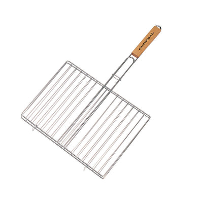 Q.TA' 1 GRATICOLA DOPPIA S/PIEDI BARBECUE 40X29 CAMPING